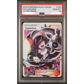 PSA10 美版鑑定卡 露莎米奈 寶可夢 PTCG
