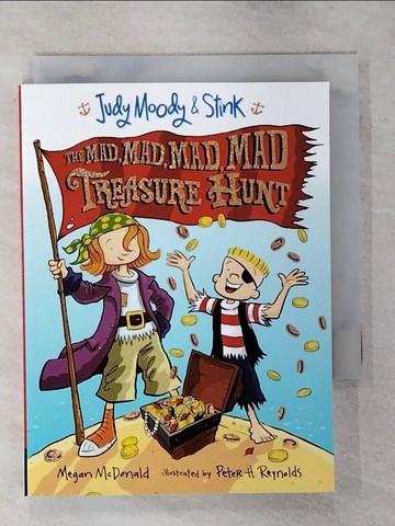 【書寶二手書T7／原文小說_TFA】The Mad, Mad, Mad, Mad Treasure Hunt_Megan McDonald, Megan McDonald