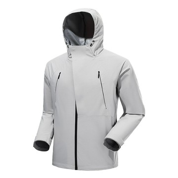 【巴黎精品】現貨+預購 衝鋒衣防風夾克-連帽防水保暖休閒男外套3色a1he33