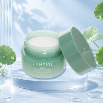 LANEIGE 蘭芝~CICA積雪草晚安凍膜(8ml) 香氛水凝膜