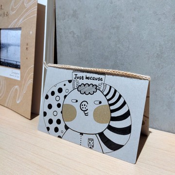 大橘大利 人物插畫卡片 搞笑卡片 手繪卡片 手帳週邊 手作卡片