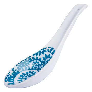 EXCELSA 瓷湯匙  湯匙  藤蔓藍  1個