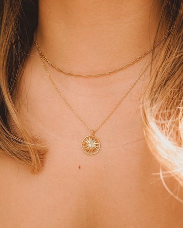 命運之輪項鍊 - 歐美項鍊 - 簡約項鍊 - 高貴感