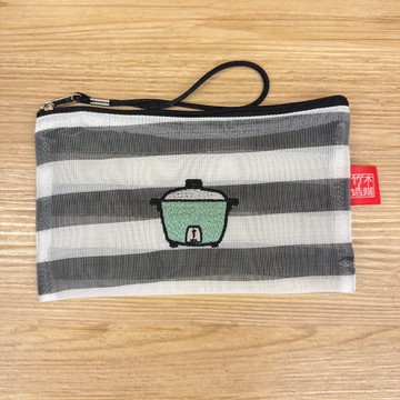電鍋刺繡茄芷收納袋
