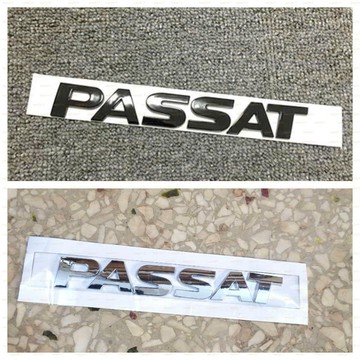 PASSAT 黑色 福斯 VW 字標 尾標 車尾 銘牌 貼標 字母 改裝 後標 字母標 TSI 黑化 車標