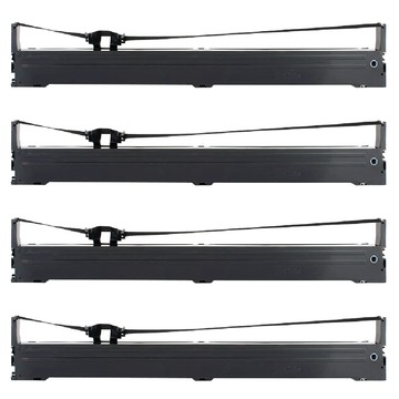EPSON LQ2090 LQ2090C 4入組 黑色相容色帶 適用 Epson LQ-2090/LQ-2090C/LQ-2090CIIN/LQ-2090CII (S015541)