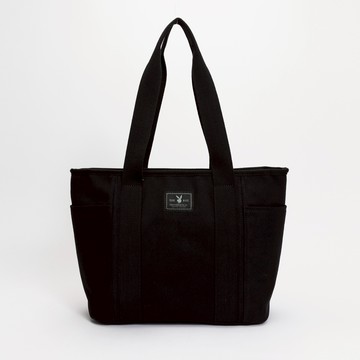 PLAYBOY - 大托特包  Natural系列 - 黑色