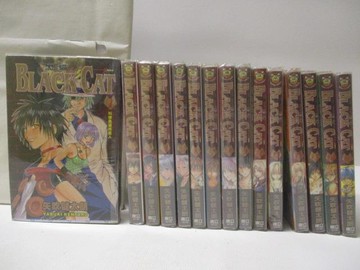 【書寶二手書T7／漫畫書_XBG】BLACK CAT黑貓_1-15集合售_矢吹健太朗