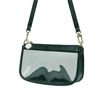 LIEVO真皮2WAY側肩背/手提包(CT03綠)