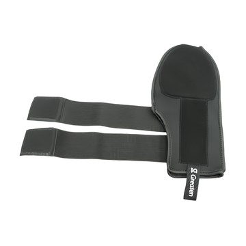 Greaten 極騰 棒壘球跑壘手套 聚酯纖維 尼龍 PE板 SBR 鋁片 黑色 ONE SIZE  1個