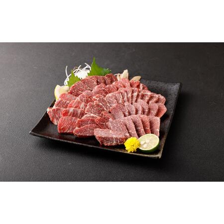 ふるさと納税 熊本 馬刺し 上霜降り(トロ) 馬肉ユッケ 合計 600g セット トロ 馬肉 ユッケ 生姜 たれ 熊本県水俣市