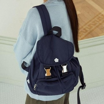 FREAK'S STORE 簡約刺繡尼龍雙肩包 PUBLUX x MARY QUANT【限量版】