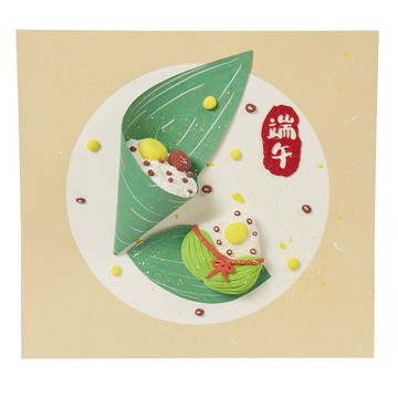 「美可節慶材料」端午節禮物手工diy粽香飄飄貼畫龍舟兒童製作材料包幼稚園