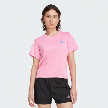 【adidas 愛迪達】 OWN THE RUN 短袖上衣 吸濕排汗 T恤 女 JL8723