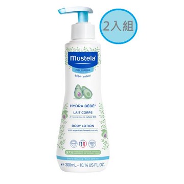 Mustela爽身潤膚乳300mlX2入組(平行輸入)