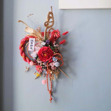 (大款)日式祈福招財注連繩/一物一拍/開幕/新居/新年掛飾/春聯