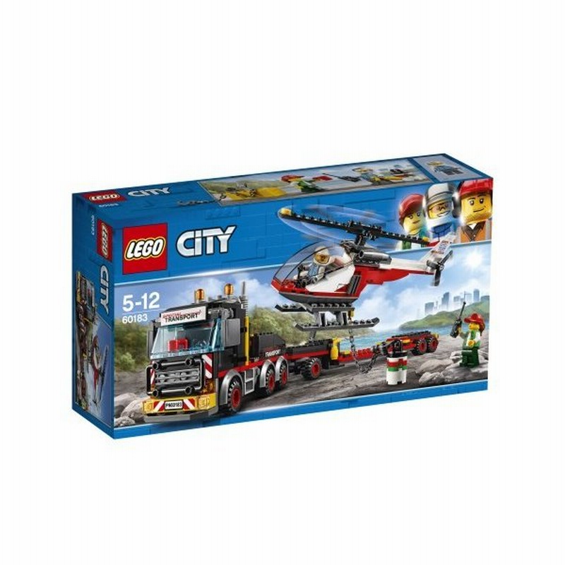 Lego 601 シティ 巨大貨物輸送車とヘリコプターおもちゃ こども 子供 レゴ ブロック 5歳 通販 Lineポイント最大get Lineショッピング