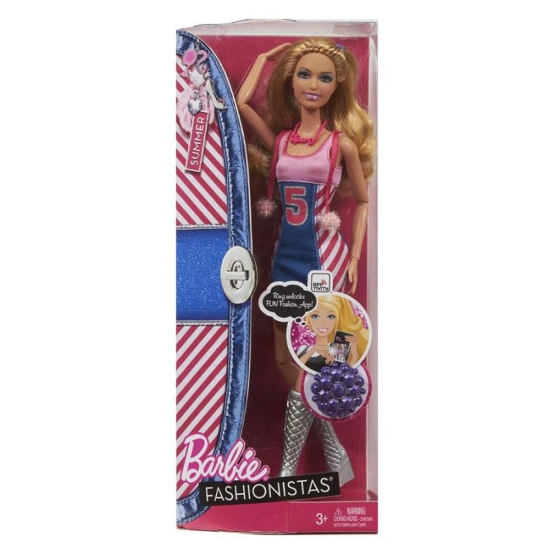 バービー Barbie ファッショニスタ テレサの人形 付属のリングで