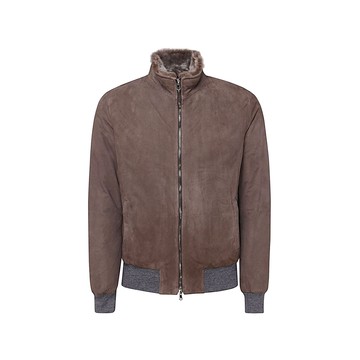 Barba - Brown Leather Jacket