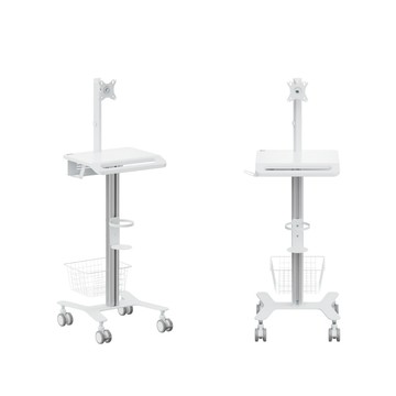 Raymii RMD-H-12 醫療系列 移動式螢幕支架推車工作站