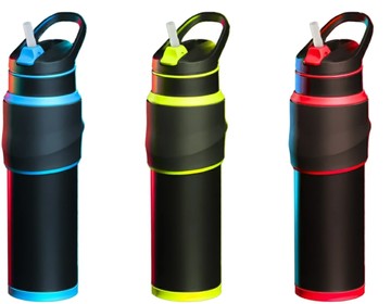 日本 PEACOCK 孔雀牌 AKX-R65 電競 保溫瓶 650ml 不鏽鋼 保溫杯 保冷 可裝碳酸飲料 真空雙層 日本代購