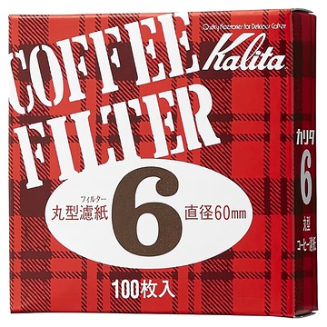 501-220 咖啡濾紙(圓) 60m/m  100入  1盒