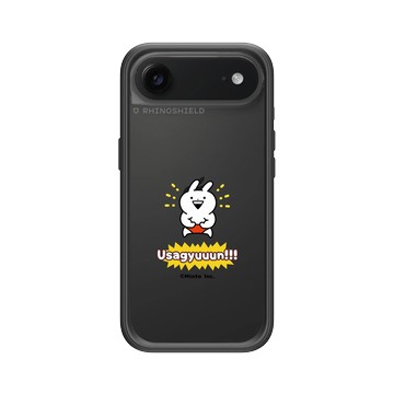 iPhone Air Mod NX -邊框背蓋組合 (相機按鈕) 黑 - Usagyuuun 小突兔 - 太壯啦 !!!