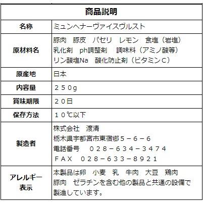 定番3点詰め合わせ（あらびきウインナー・白ソーセージ・ベーコン）