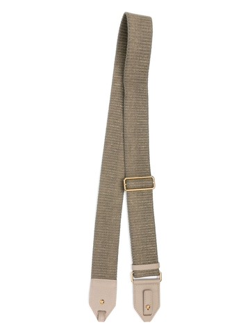Zanellato - detachable leather bag strap - women - Cotton/Calf Leather - One Size - Green