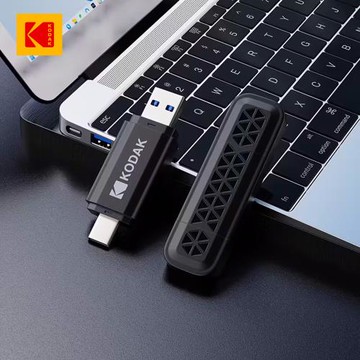 【Kodak】柯達 K143D USB-C 3.2 Gen1 OTG 高速雙模式隨身碟-128GB