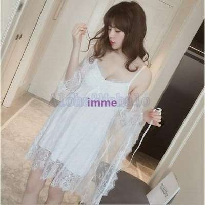 ネグリジェ パジャマ レディース 春夏 ルームウェア キャミワンピース ロングネグリジェ レースフリル 女性 大人可愛い 部屋着 寝巻き Alohamahalo 通販 Lineポイント最大get Lineショッピング