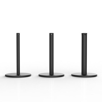 小型博物館畫廊展覽廳掛繩隔離帶立柱警戒一米線欄桿座防護矮圍欄[DD030110]