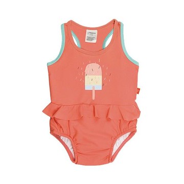 德國 Lassig - 嬰幼兒抗UV連身式泳裝-冰淇淋