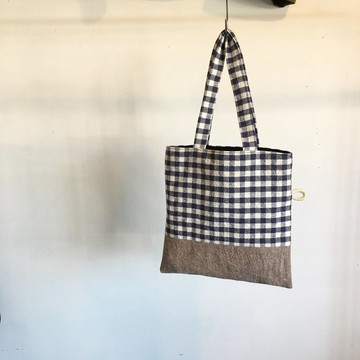 唐加利與格紋☆迷你托特包 (BA-077)