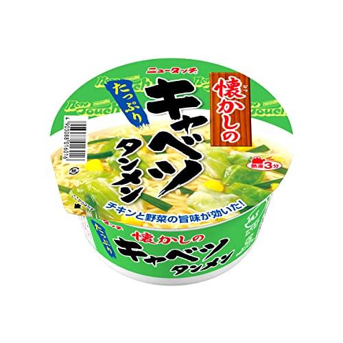 ヤマダイ ニュータッチ 懐かしのキャベツタンメン 80g*12個