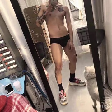 性感低腰純色男三角褲 純棉三角內褲 男士純棉內褲 青年運動舒適個性短褲 吸濕透氣男內褲 超柔軟 純色潮男底褲 男生內褲