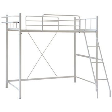 【RICHOME】喬治布萊魔術空間高腳床白色