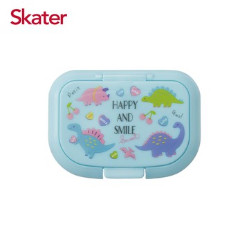 日本 SKATER - 銀離子濕紙巾蓋(免黏貼)-粉粉龍