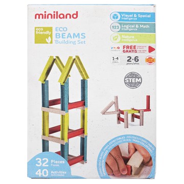 miniland ECO工型積木組  1組  Multi-colored