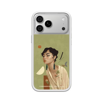 iPhone 18 Pro Max Mod NX -邊框背蓋組合 (相機按鈕) 白 - Janice Sung - Manaco 曼那可