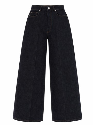 sportmax wide denim pants