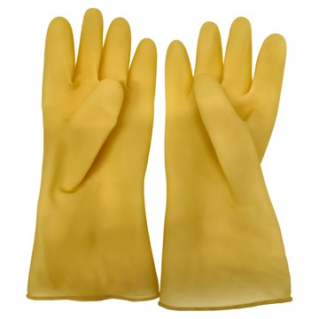 333 高級橡膠手套  Yellow  8.5 x 10.5寸  12雙