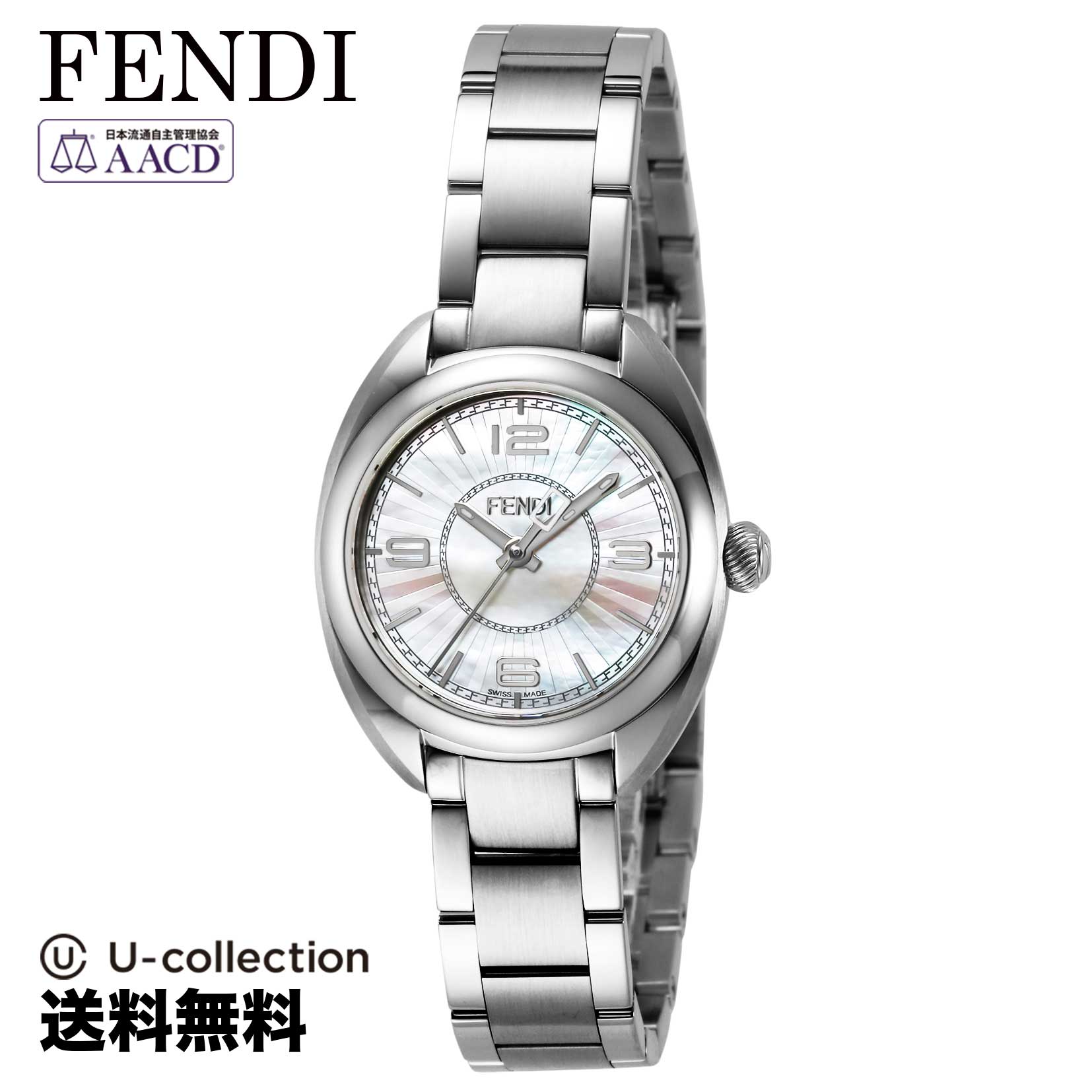 腕時計】 FENDI(フェンディ) MOMENTO / モメント レディース ホワイト