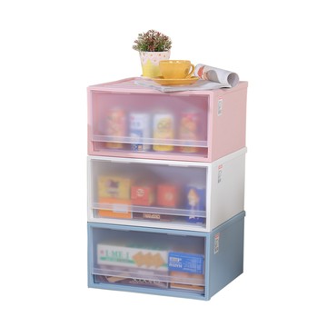 KEYWAY 《真心良品》艾莉雅單抽式整理箱20L-3入組-面寬40公分  AI861 玩具收納 置物箱 抽屜式收納箱 MIT台灣製造