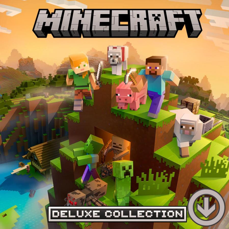 Minecraft: Java & Bedrock Edition for PC Deluxe Collection  (オンラインコード版)【国内正規版】 | LINEブランドカタログ