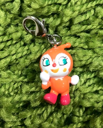 【震撼精品百貨】麵包超人_Anpanman~麵包超人拉鍊扣環/吊飾-小病毒*11079