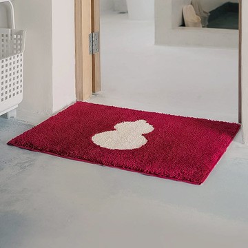 葫蘆納福防滑地墊/腳踏墊/門墊(紅)-45x65cm 單一規格