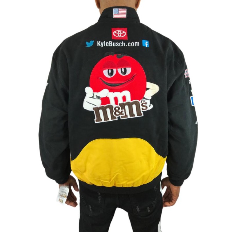 ナスカー jhデザイン レーシング ジャケット NASCAR jhDesign m&m's ...