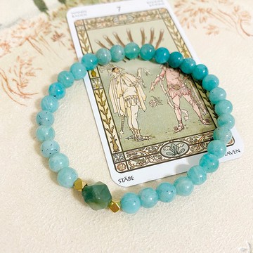 薩弗洛斯 天然礦石 水晶手環