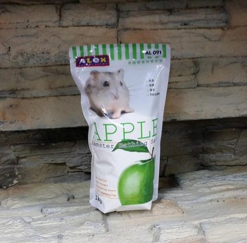 【西高地水族坊】ALEX 愛鼠專用芳香消臭沐浴砂1kg(蘋果)